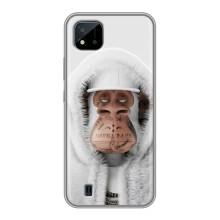 Чехлы с Обезьянами NFT для Realme C11 (2021) / C20 (AlphaPrint) (обезьяна NFT в тату)