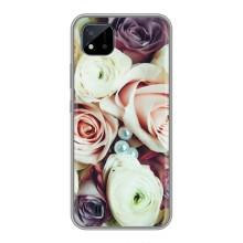 Чохли з принтом Троянд для Realme C11 (2021) / C20 (Букет Троянд)