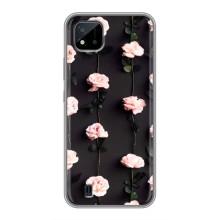 Чохли з принтом Троянд для Realme C11 (2021) / C20 (Троянди)