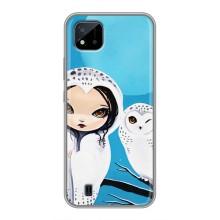 Чохли з принтом СОВИ для Realme C11 (2021) / C20 (Дівчинка Сова)