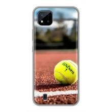 Чохли з прінтом Спортивна тематика для Realme C11 (2021) / C20 (Тенісний корт)