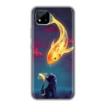 Чохол на тематику: Коти для Realme C11 (2021) / C20 (Зустріч)