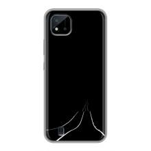 Чохол з картинками на чорному фоні для Realme C11 (2021) / C20 (Дорога)