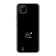 Чохол з картинками на чорному фоні для Realme C11 (2021) / C20 (Книжки)