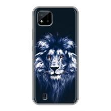 Чохол з картинкою на Realme C11 (2021) / C20 (Лев – синій)
