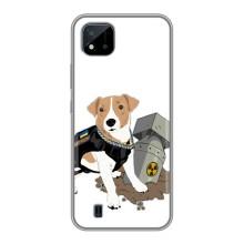 Чохол з принтом Песика Патрон для Realme C11 (2021) / C20 (Пес Патрон з ракетою)
