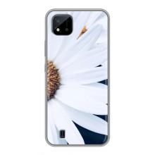 Чохол з ромашками на Realme C11 (2021) / C20 (Пів ромашки)