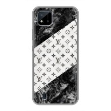 Чехол Стиль Louis Vuitton на Realme C11 (2021) / C20 – LV на белом