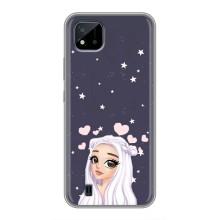 Чохол Стильні дівчата на Realme C11 (2021) / C20 (Дівчина та серця)