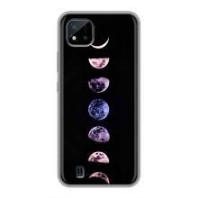 Чохол (ТПУ) з планетами на Realme C11 (2021) / C20 (Плнети)