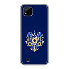 Чохол Укр Символіка для Realme C11 (2021) / C20 (Квітучий Герб)