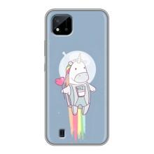 Чохол Unicorn на Realme C11 (2021) / C20 (Єдинорог космонавт)