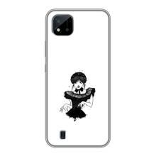 Чехлы Венсдей на Realme C11 (2021) / C20 Уэнсдей (AlphaPrint) (танец Уэнздей)