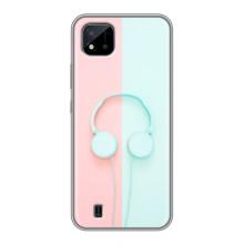 Дівчачий Чохол для Realme C11 (2021) / C20 (Навушники)