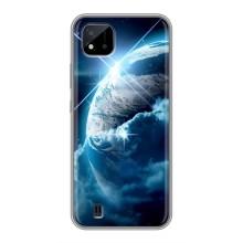 Космические Чехлы для Реалми С11 (2021) / С20 (VPrint) (Земля с космоса)