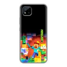 Чохли для Realme C11 (2021) / C20 (Персонажі МайнКрафт) (Герой Майнкрафт)
