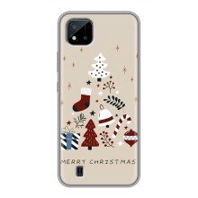 Різдвяні Чохли для Realme C11 (2021) / C20 (VPrint) (Merry Christmas)