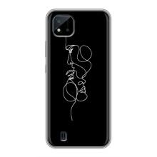 Силіконові Чохли Коханій людині для Realme C11 (2021) / C20 (Закохана пара)