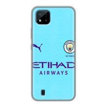 Силіконові Чохли з принтом Футбол на Realme C11 (2021) / C20 (Man City)