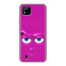 Чохли (ТПУ) (смішні стікери) для Realme C11 (2021) / C20 – Хитра мордочка