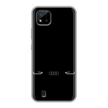 Силіконовий бампер з картинкою машини на Realme C11 (2021) / C20 (Сілует Audi)