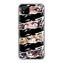 Силіконові чохлі з очіма Anime для  (Очі на чорному)