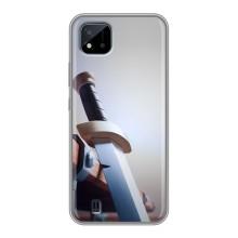 Силіконовий Чохол (атрибутика Клеш Роял) для Realme C11 (2021) / C20 (Меч варвара)