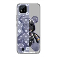 Силиконовый чехол для Realme C11 (2021) / C20 – Медведь Louis Vuitton