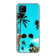 Силиконовый чехол с КАРТИНКАМИ лето для Realme C11 (2021) / C20 (AlphaPrint) (Взгляд лето)