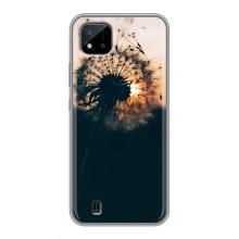 Силіконовий Чохол з кульбабками на Realme C11 (2021) / C20 (Гарна кульбабка)