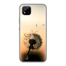 Силіконовий Чохол з кульбабками на Realme C11 (2021) / C20 (Роздмухана кульбабка)