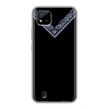 Силіконовый Чохол на Realme C11 (2021) / C20 (Комірець вишиванки)