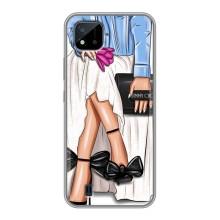Силіконовый Чохол на Realme C11 (2021) / C20 з картинкой Модных девушек (Мода)