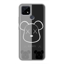 Чехлы для Realme C21 - Bearbrick Louis Vuitton (PREMIUMPrint) (БеарБрик глаза)