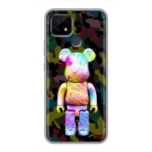 Чехлы для Realme C21 - Bearbrick Louis Vuitton (PREMIUMPrint) (Яркий Bearbrick)