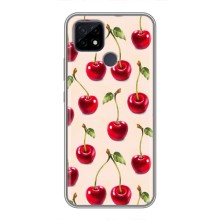 Чехлы с Фруктами для Realme C21 (VPrint) (Вишня)