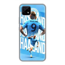 Чехлы с футболистом Ерлинг Холанд для Realme C21 (AlphaPrint) (Erling Haaland)