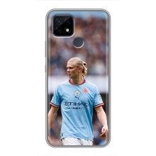 Чехлы с футболистом Ерлинг Холанд для Realme C21 (AlphaPrint) (Эрлинг Холанд)