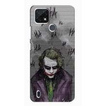 Чехлы с картинкой Джокера на Realme C21 (Joker клоун)