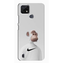 Чохли з Мавпами NFT для Realme C21 (AlphaPrint) – мавпа NFT Nike