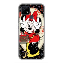 Чехол Disney Mouse Realme C21 (PREMIUMPrint) (Минни peace)