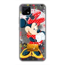 Чехол Disney Mouse Realme C21 (PREMIUMPrint) (Minni с бантиком)