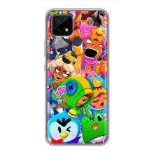 Чехол для Realme C21 Бравл Старс (VPrint)
