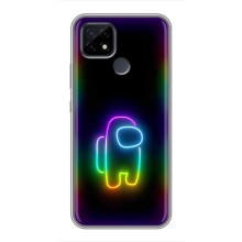 Чехол Амонг Ас для Realme C21 (AlphaPrint) (Яркий скин)
