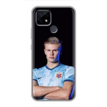 Чехол с картинкой Эрлинг Холанд на Realme C21 (Холанд Норвежец)