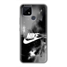 Чехол для Realme C21 - с принтом Найк (AlphaPrint) (Лого Найк)
