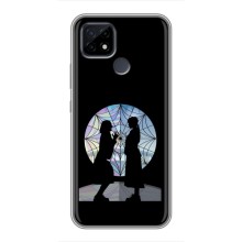 Чехлы Венсдей на Realme C21 Уэнсдей (AlphaPrint) (комната Уэнздей)