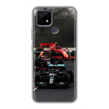 Чехол Формула1 на Realme C21 – Гонка Ф1