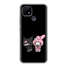 Чехол с кроликом Куроми на Realme C21 (Куроми и Мелоди)