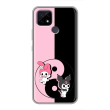 Чехол с кроликом Куроми на Realme C21 (Куроми Инь Янь)